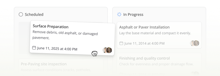 Project & Work tracking